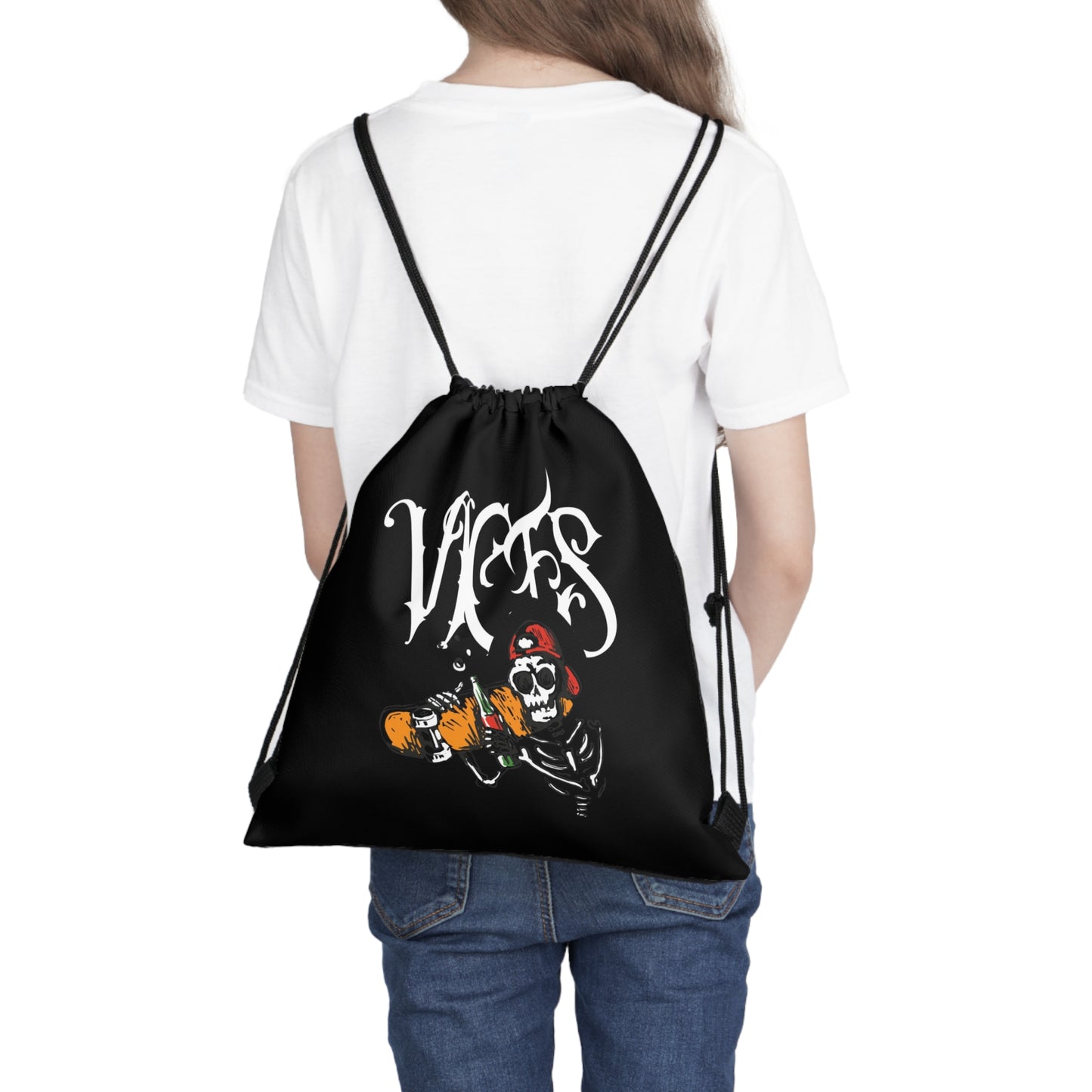 Vices Outdoor Drawstring Bag