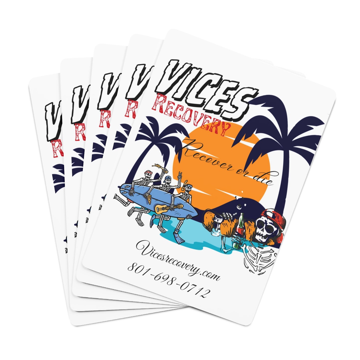 Custom Vices Poker Cards