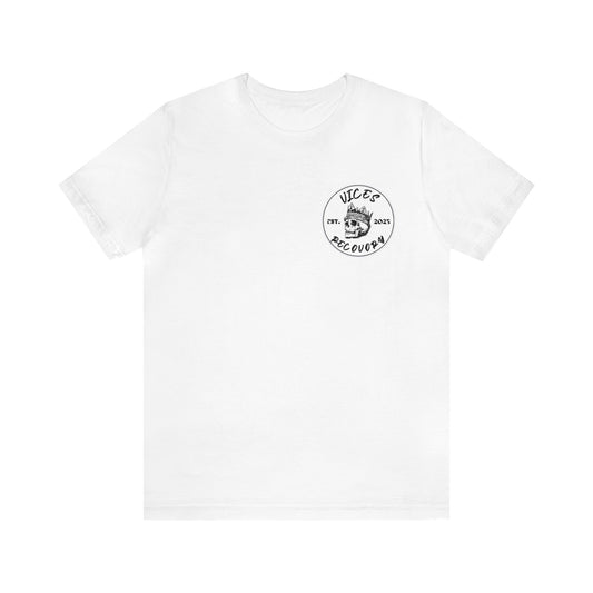 Vices recovery Jersey Short Sleeve Tee