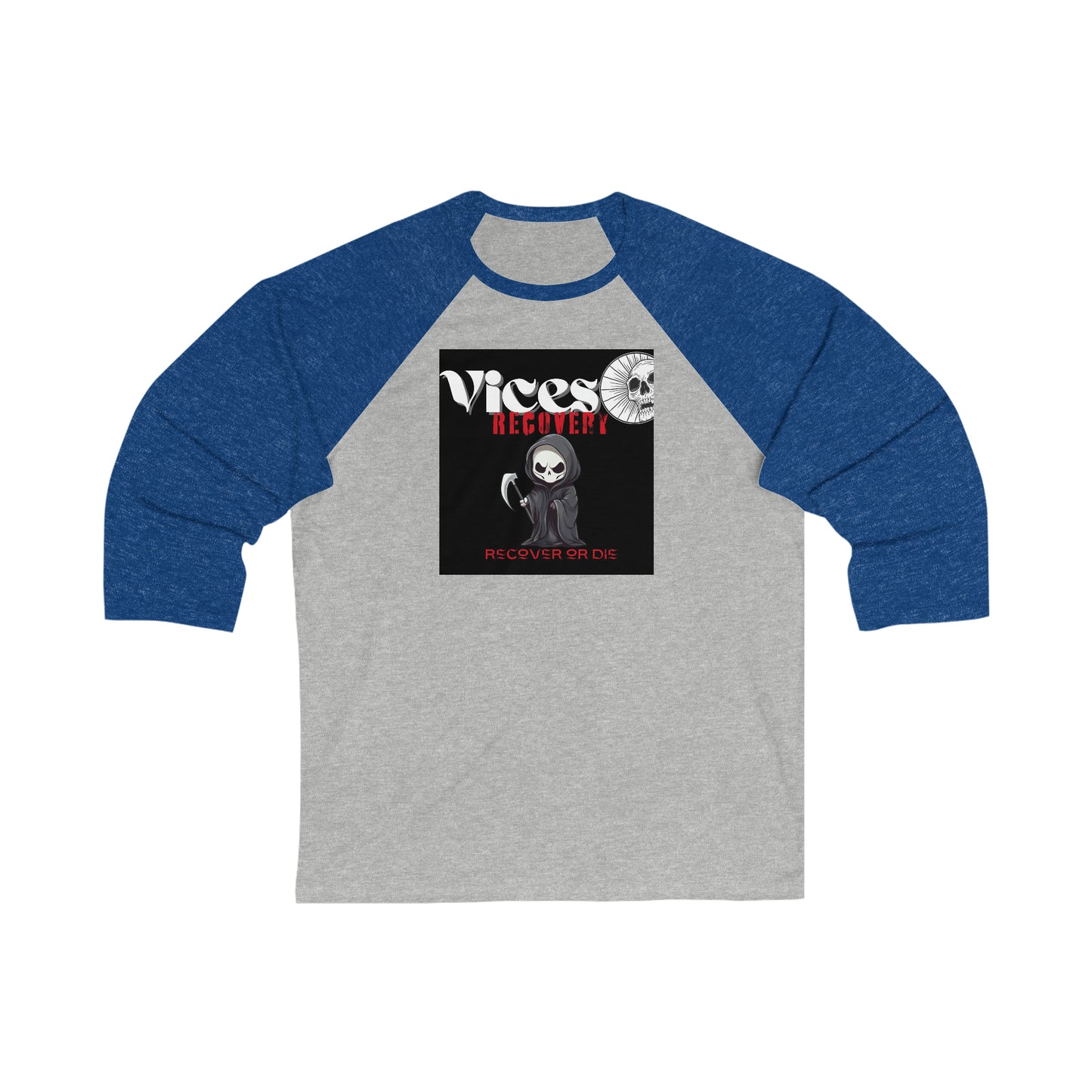 Vices 3\4 Sleeve stone casters tee