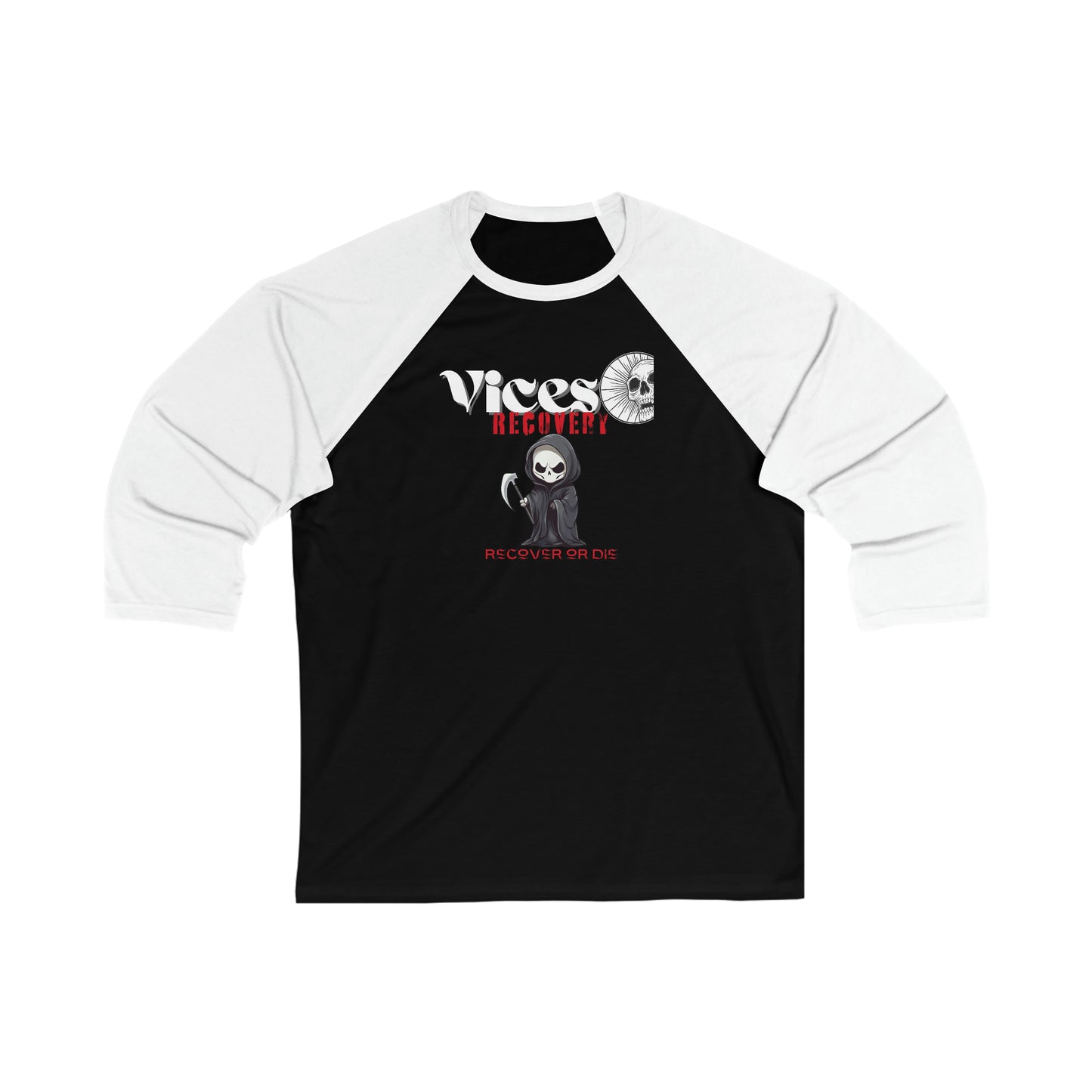 Vices 3\4 Sleeve stone casters tee